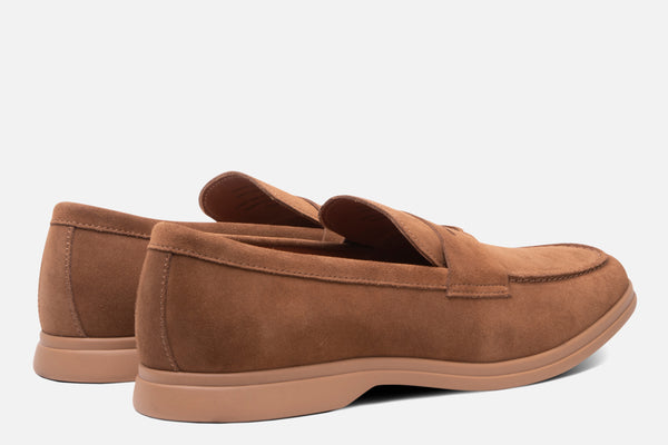 Gordon Rush Parkside Slip-Ons CASHEW SUEDE