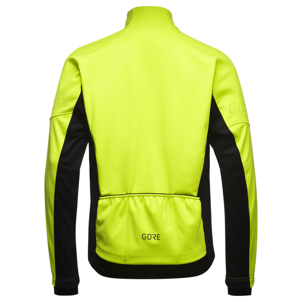 Gore Wear C3 WINDSTOPPER® Thermo Jacket Mens Neon Yellow/Black