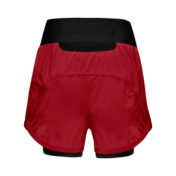 Gore Wear CONCURVE 3” 2in1 Shorts Womens Utility Red/Black