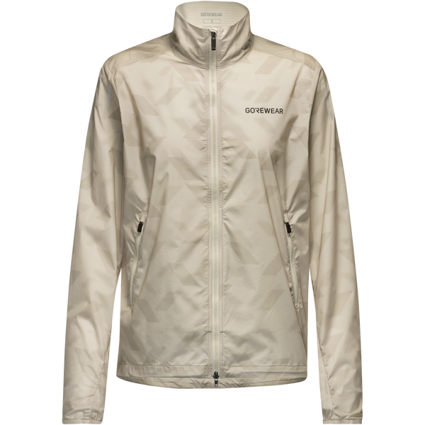 gore wear CONCURVE 3D Graphic Windbreaker Womens Tech Beige
