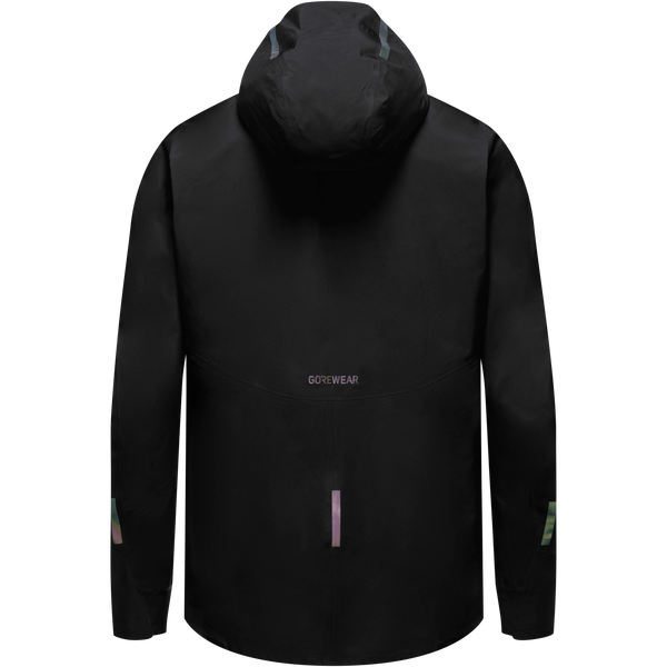 Gore Wear CONCURVE LE3 GORE-TEX Jacket Iridescent Trim Mens Black