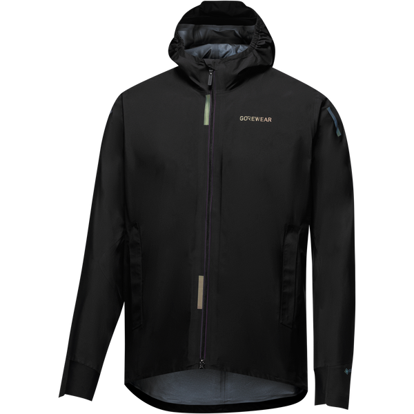 Gore Wear CONCURVE LE3 GORE-TEX Jacket Iridescent Trim Mens Black