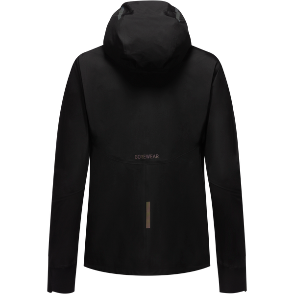 Gore Wear CONCURVE LE3 GORE-TEX Jacket Iridescent Trim Womens Black