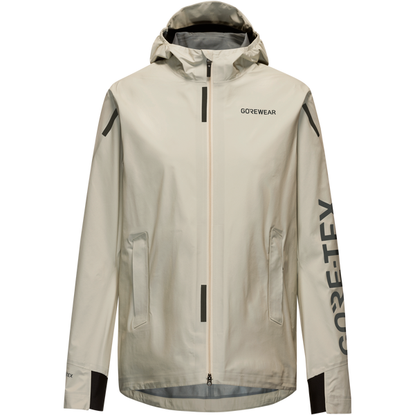 Gore Wear CONCURVE LE4 GORE-TEX Jacket Sleeve Logo Womens Tech Beige