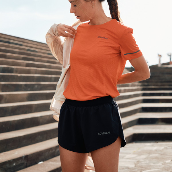 Gore Wear CONCURVE Split Shorts Womens Scrub Purple