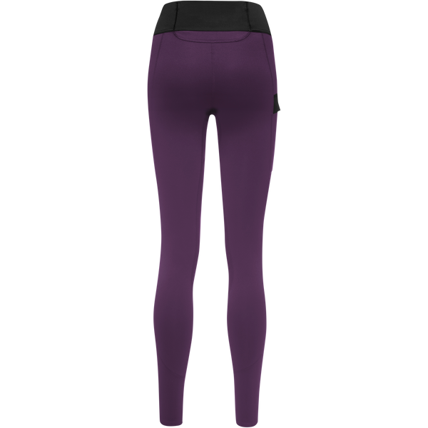 Gore Wear CONCURVE Thermo Hybrid Tights Womens Purple Indigo