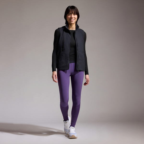 Gore Wear CONCURVE Thermo Hybrid Tights Womens Purple Indigo