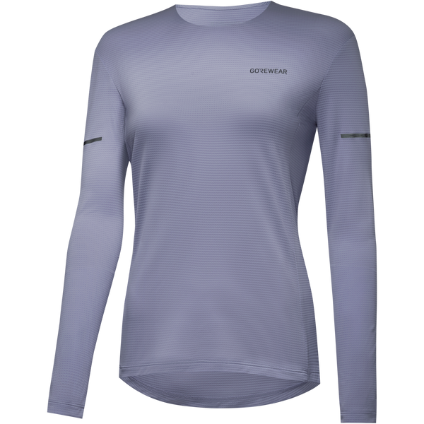 Gore Wear Contest 2.0 Long Sleeve Tee Womens Amethyst Grey