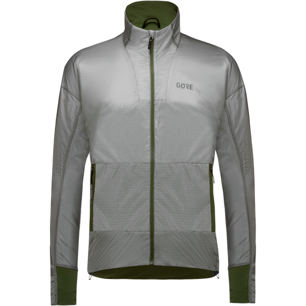 gore wear Drive WINDSTOPPER® Jacket Mens Lab Gray/Utility Green