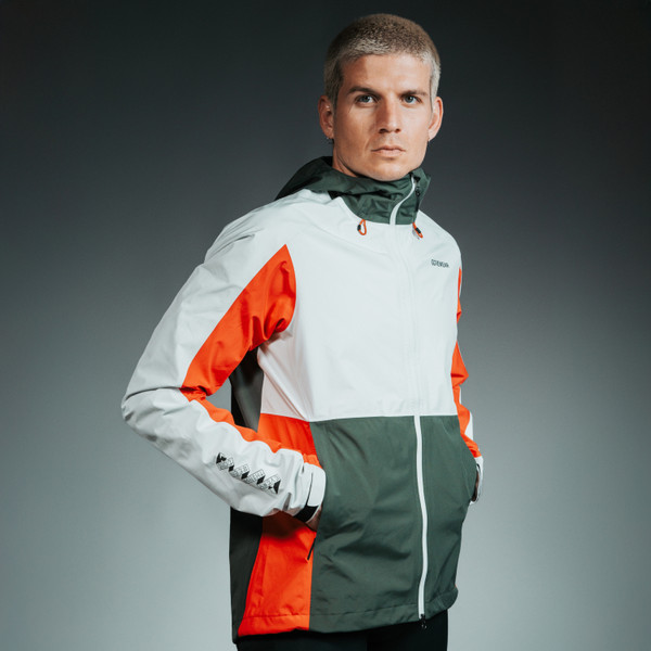 Gore Wear Dustin Klein X Endure GORE-TEX Jacket Mens White/Urban Grey