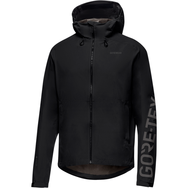 Gore Wear ENDURE GORE-TEX LE1 Tonal Logo Jacket Mens Black