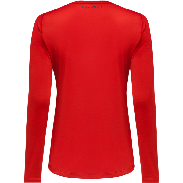 Gore Wear Everyday Long Sleeve Shirt Womens Lab Red