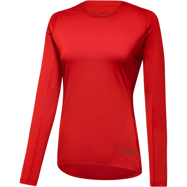 Gore Wear Everyday Long Sleeve Shirt Womens Lab Red