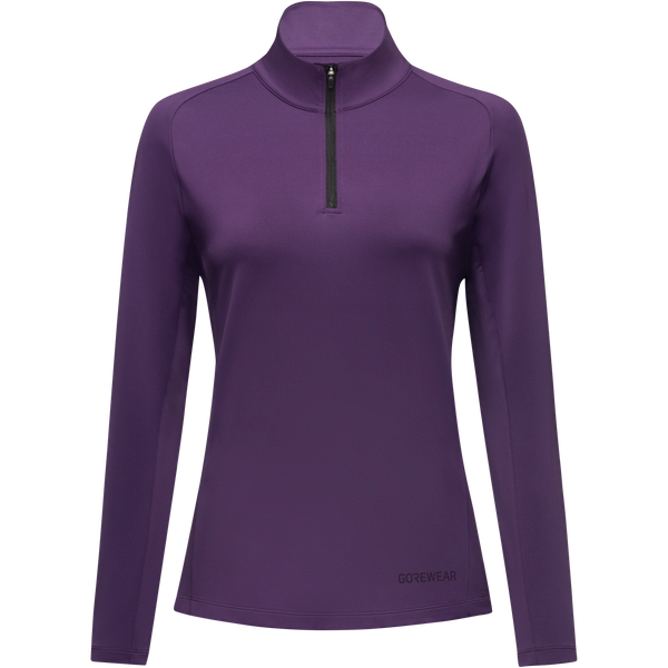 gore wear Everyday Mid 1/4 Zip Womens Purple Indigo