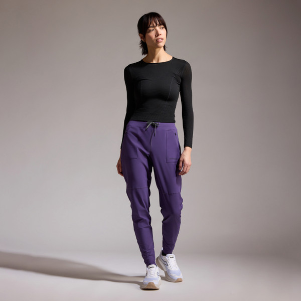 Gore Wear Everyday Track Pants Womens Purple Indigo