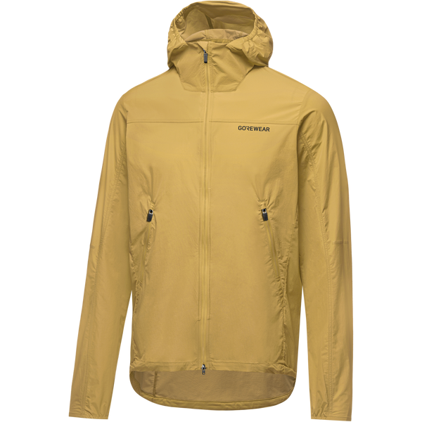 Gore Wear FERNFLOW Hooded Windbreaker Mens Tuscan Sand