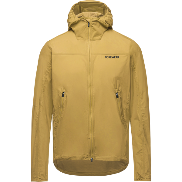gore wear FERNFLOW Hooded Windbreaker Mens Tuscan Sand