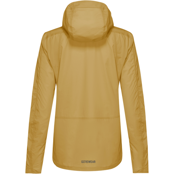 Gore Wear FERNFLOW Hooded Windbreaker Womens Tuscan Sand