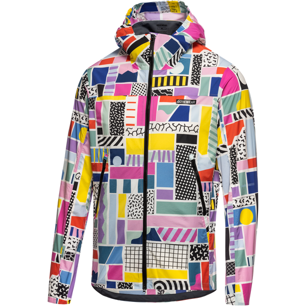 Gore Wear FERNFLOW X Dr. Bullock Hooded Windbreaker Mens Multicolor