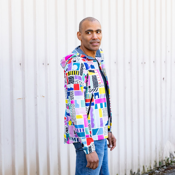 Gore Wear FERNFLOW X Dr. Bullock Hooded Windbreaker Mens Multicolor