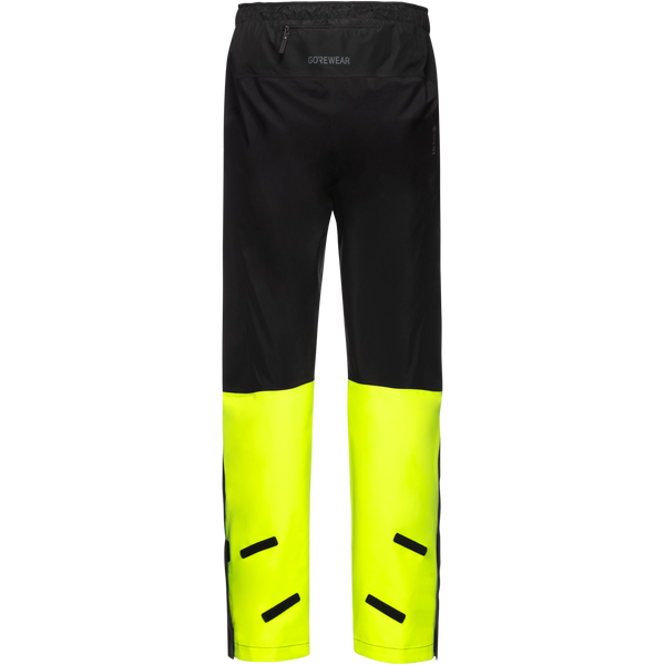 Gore Wear GLIDEWHEEL GORE-TEX Pants Mens Black/Neon Yellow