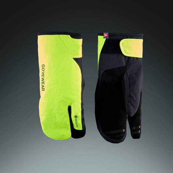Gore Wear GORE-TEX Insulated Trigger Gloves Neon Yellow/Black