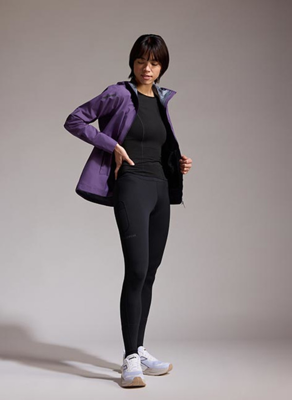 Gore Wear CONCURVE Tights Womens Purple Indigo