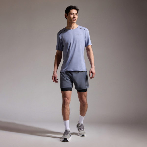 Gore Wear Contest 2.0 Tee Mens Amethyst Grey