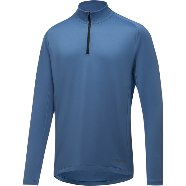 Gore Wear Everyday Mid 1/4 Zip Mens Cargo Blue
