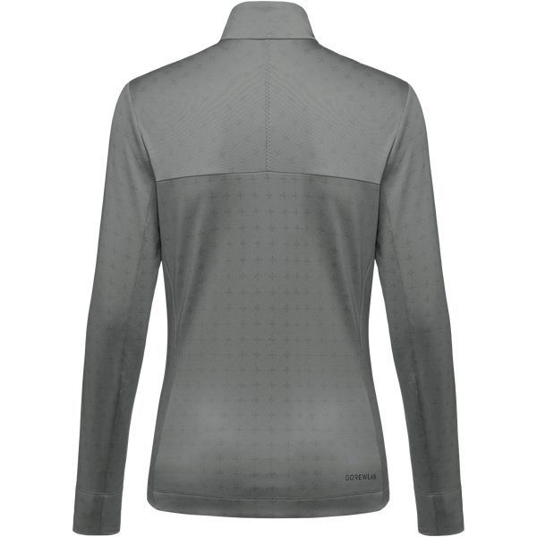 Gore Wear Everyday Thermo 1/4-Zip Womens Lab Gray