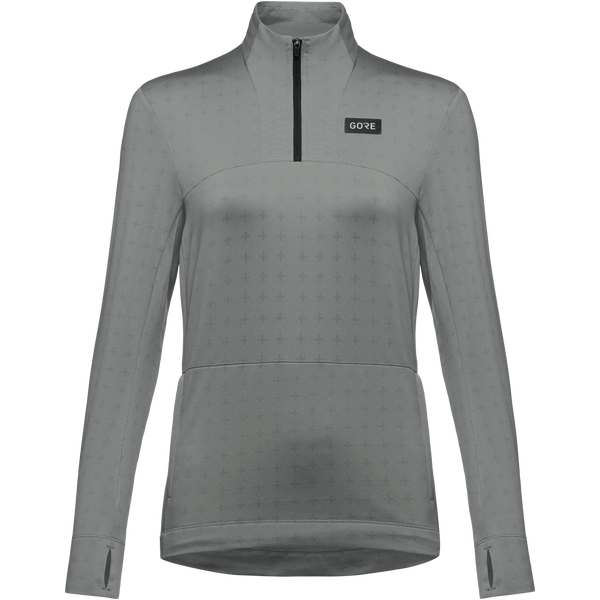 gore wear Everyday Thermo 1/4-Zip Womens Lab Gray