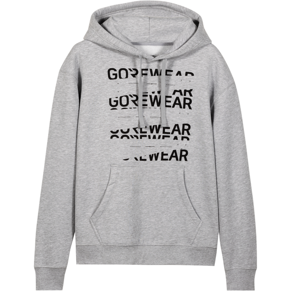 gore wear Fracture Logo Hoodie Heather Grey