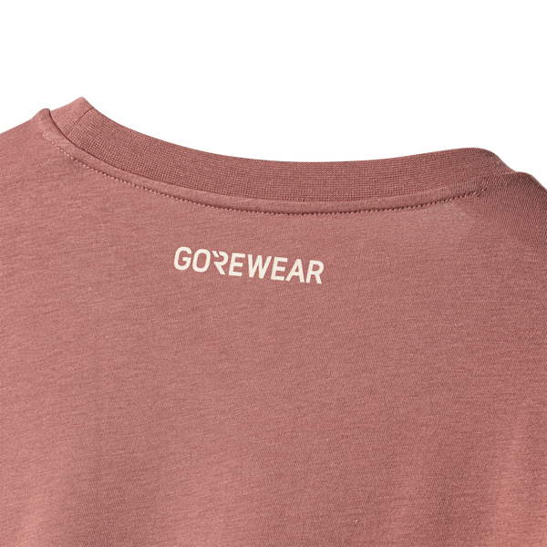 Gore Wear Fracture Logo Tee Lab Rose