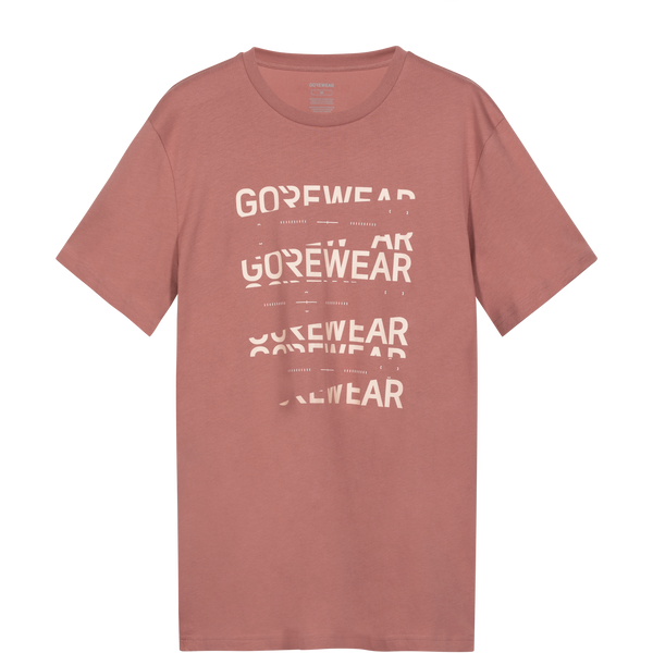 gore wear Fracture Logo Tee Lab Rose