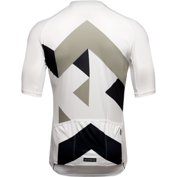 Gore Wear Spirit Signal Jersey Mens White/Lab Gray