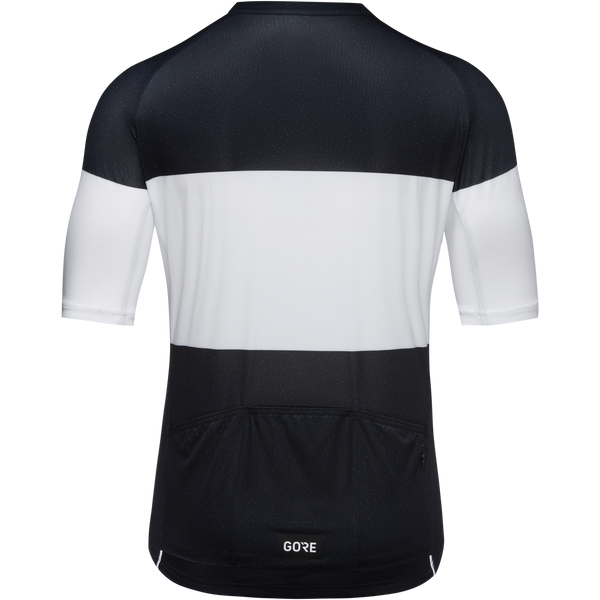 Gore Wear Spirit Stripes Jersey Mens Black/White