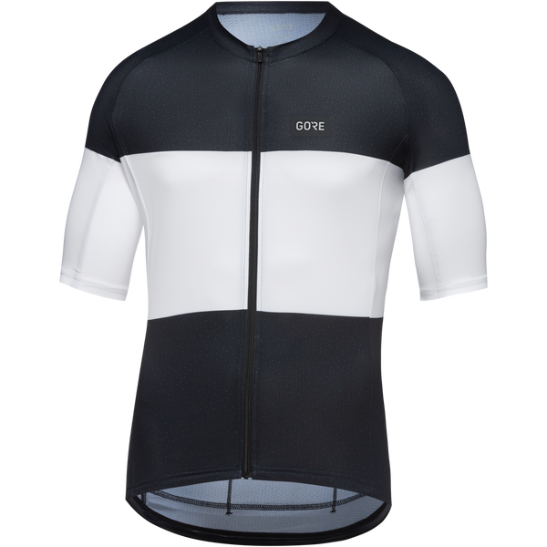 Gore Wear Spirit Stripes Jersey Mens Black/White