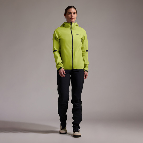 Gore Wear LUPRA 2.0 GORE-TEX Hooded Jacket Womens Lime Yellow
