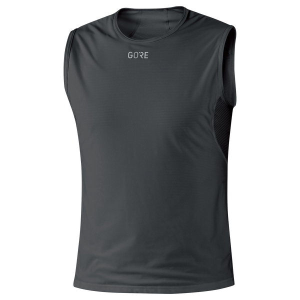gore wear M WINDSTOPPER® Base Layer Sleeveless Shirt Mens Black