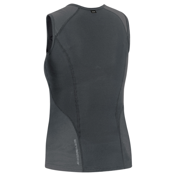 Gore Wear M WINDSTOPPER® Base Layer Sleeveless Shirt Womens Black