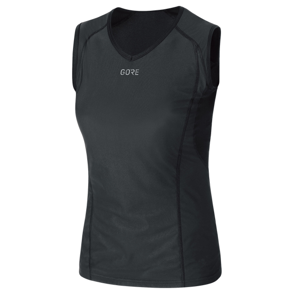 gore wear M WINDSTOPPER® Base Layer Sleeveless Shirt Womens Black