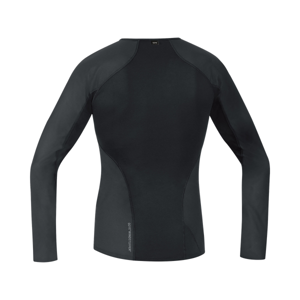 Gore Wear M WINDSTOPPER® Base Layer Thermo Long Sleeve Shirt Mens Black