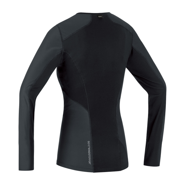 Gore Wear M WINDSTOPPER® Base Layer Thermo Long Sleeve Shirt Womens Black