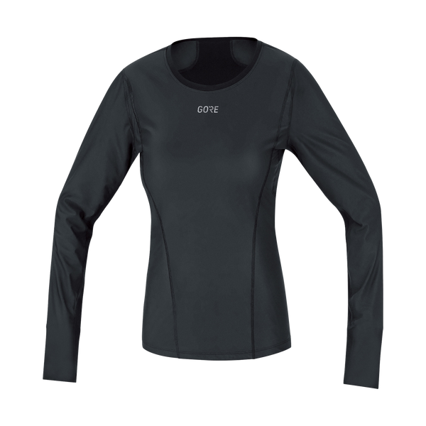 gore wear M WINDSTOPPER® Base Layer Thermo Long Sleeve Shirt Womens Black