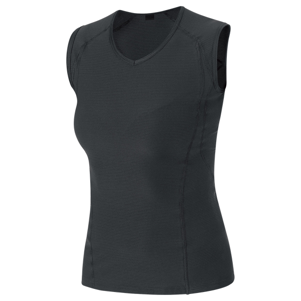 gore wear M Women Base Layer Sleeveless Shirt Black