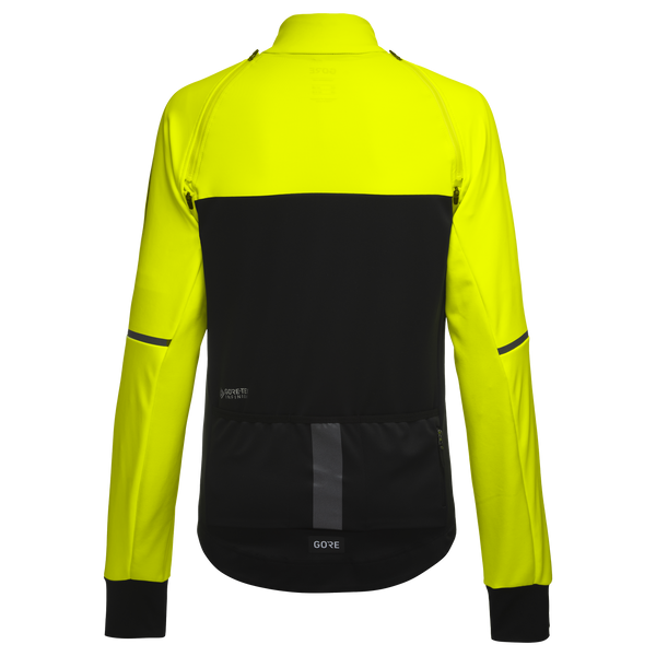 Gore Wear Phantom WINDSTOPPER® Jacket Womens Black/Neon Yellow