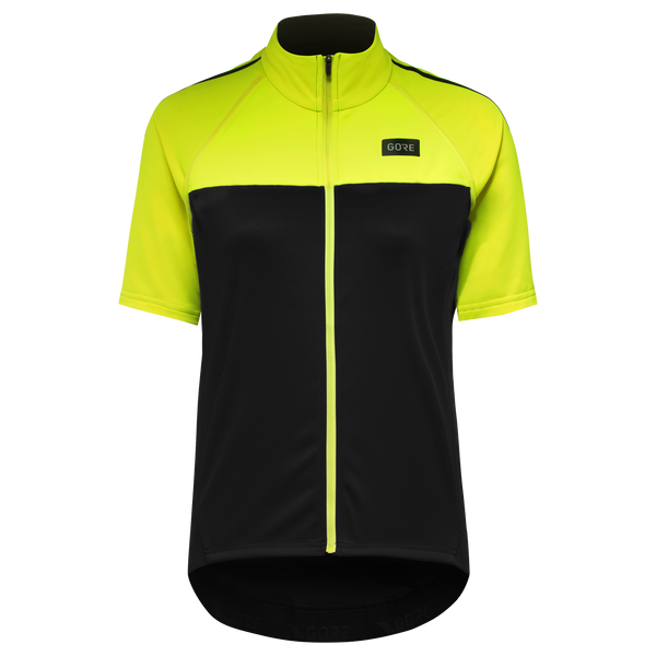 Gore Wear Phantom WINDSTOPPER® Jacket Womens Black/Neon Yellow
