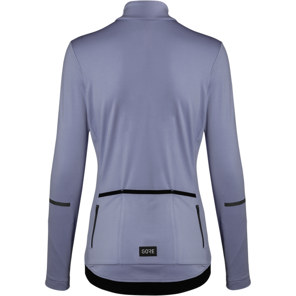 Gore Wear Progress Thermo Jersey Womens Amethyst Grey