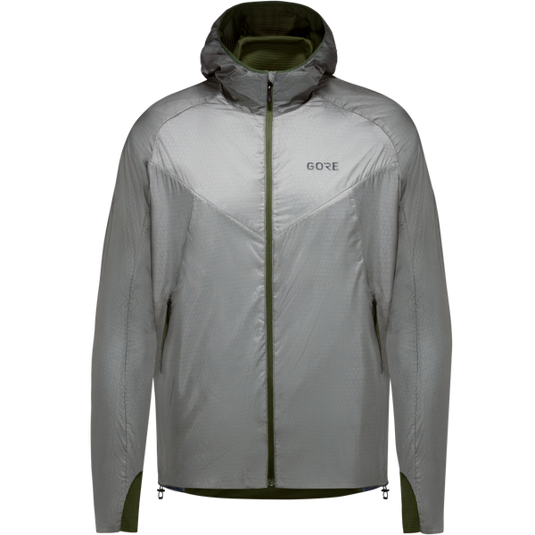 gore wear R5 WINDSTOPPER® Insulated Jacket Mens Lab Gray/Utility Green