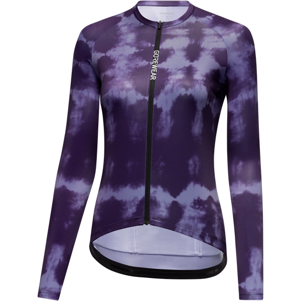 Gore Wear SPINSHIFT Long Sleeve Jersey Womens Amethyst Grey/Purple Indigo